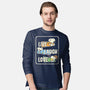 Snoopy Loves To Live And Laugh-Mens-Long Sleeved-Tee-turborat14
