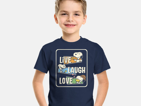 Snoopy Loves To Live And Laugh