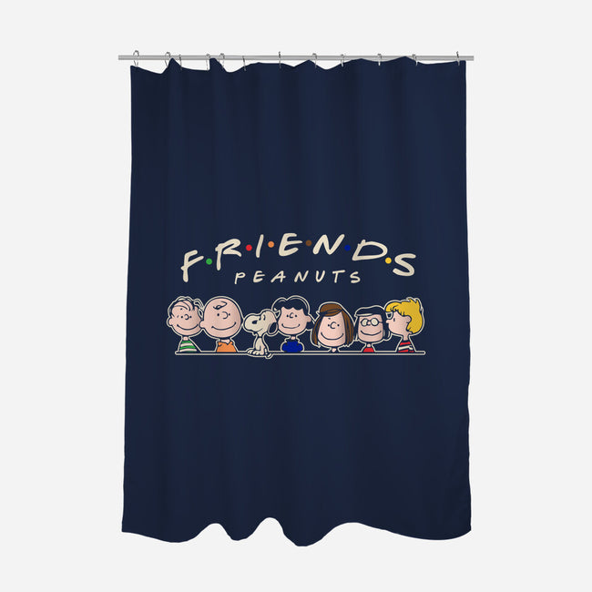 Peanut Friends-None-Polyester-Shower Curtain-turborat14