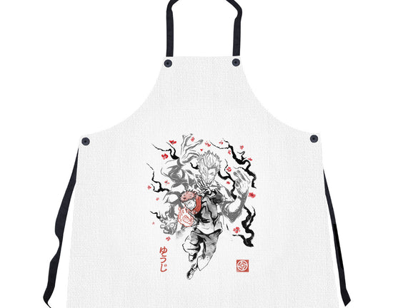 Vessel Of The Cursed King Sumi-e