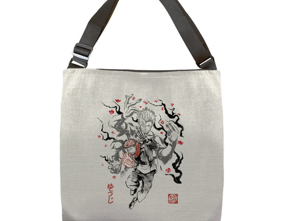 Vessel Of The Cursed King Sumi-e