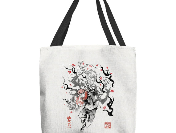 Vessel Of The Cursed King Sumi-e