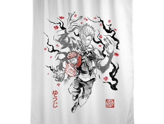 Vessel Of The Cursed King Sumi-e