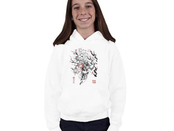 Vessel Of The Cursed King Sumi-e