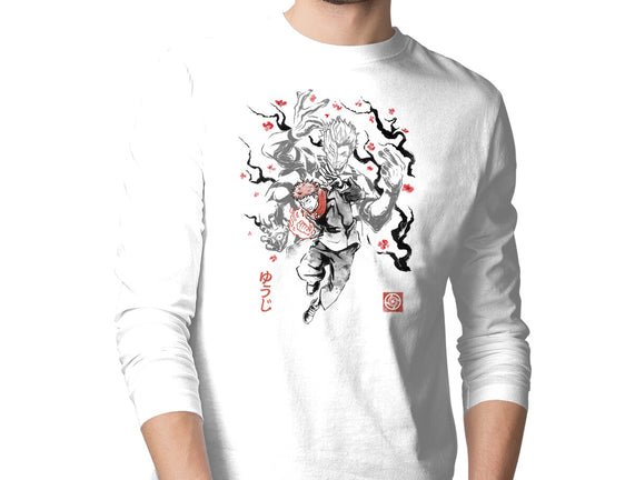 Vessel Of The Cursed King Sumi-e