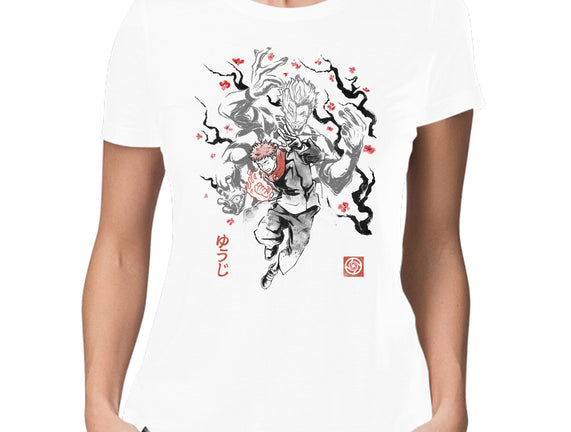 Vessel Of The Cursed King Sumi-e