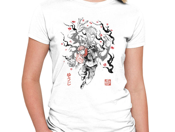 Vessel Of The Cursed King Sumi-e