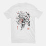 Vessel Of The Cursed King Sumi-e-Womens-Fitted-Tee-Astrobot Invention