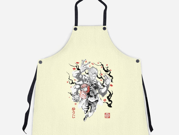 Vessel Of The Cursed King Sumi-e