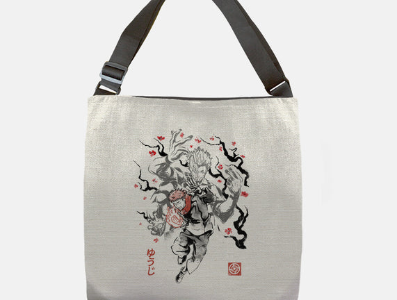 Vessel Of The Cursed King Sumi-e