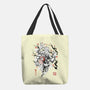 Vessel Of The Cursed King Sumi-e-None-Basic Tote-Bag-Astrobot Invention