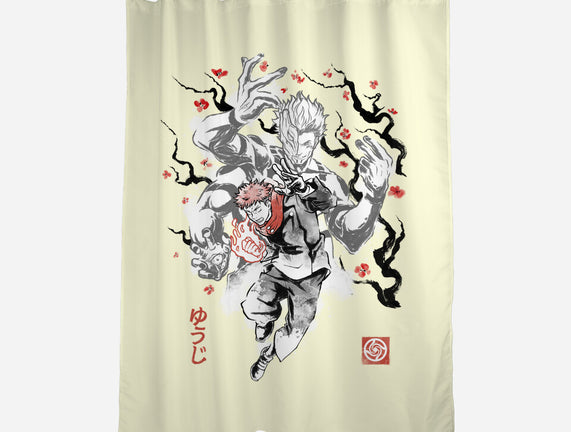 Vessel Of The Cursed King Sumi-e