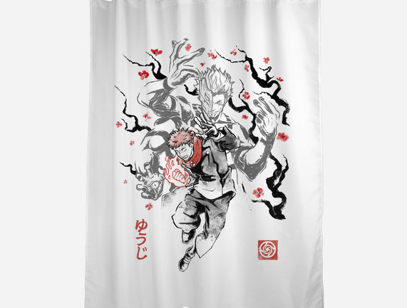 Vessel Of The Cursed King Sumi-e