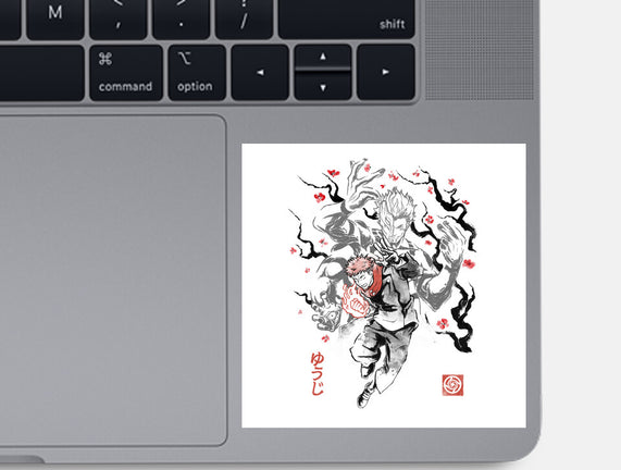 Vessel Of The Cursed King Sumi-e