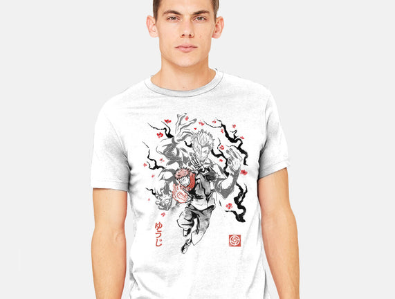 Vessel Of The Cursed King Sumi-e