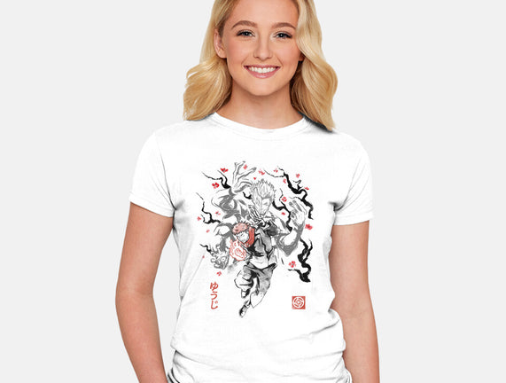 Vessel Of The Cursed King Sumi-e