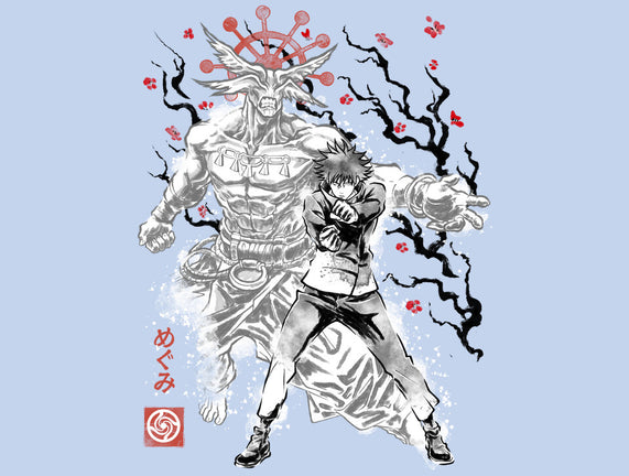 Summoner Of The Shikigami General Sumi-e