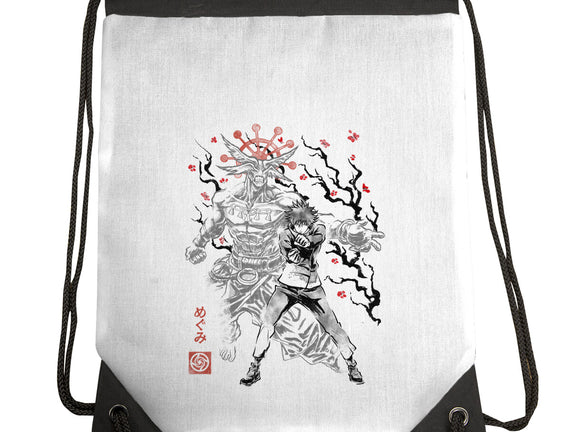 Summoner Of The Shikigami General Sumi-e