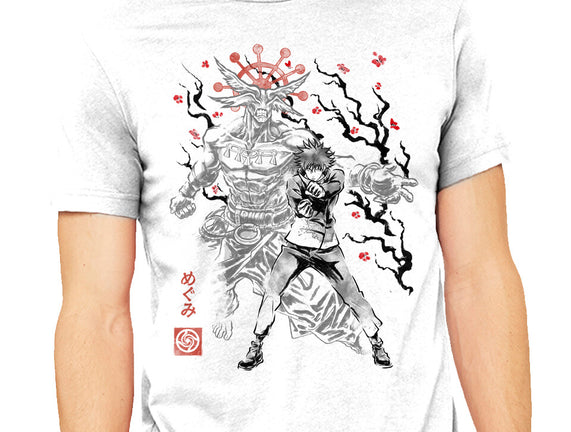 Summoner Of The Shikigami General Sumi-e