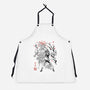 Summoner Of The Shikigami General Sumi-e-Unisex-Kitchen-Apron-Astrobot Invention