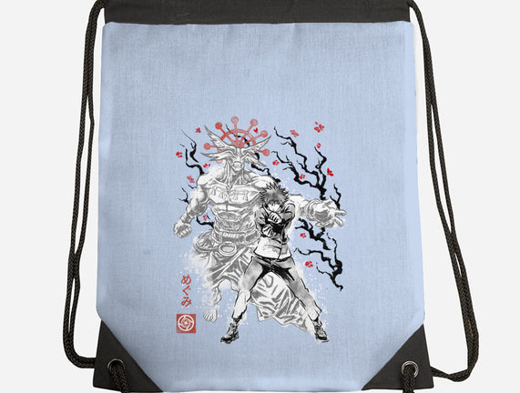 Summoner Of The Shikigami General Sumi-e