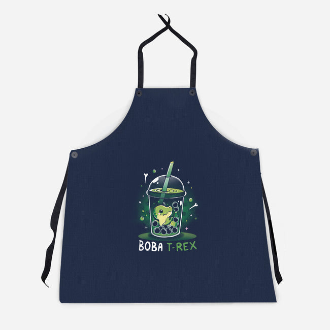 Boba T-Rex-Unisex-Kitchen-Apron-Vallina84