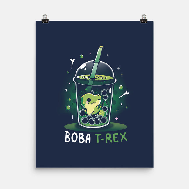 Boba T-Rex-None-Matte-Poster-Vallina84