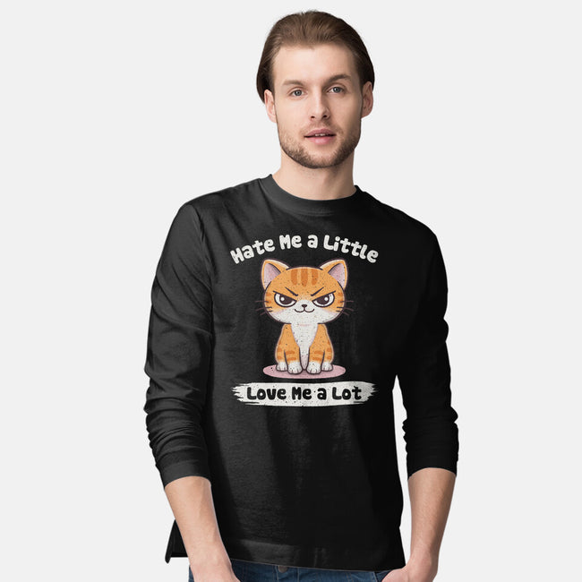 Hate Me A Little-Mens-Long Sleeved-Tee-NMdesign