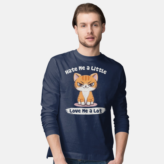 Hate Me A Little-Mens-Long Sleeved-Tee-NMdesign