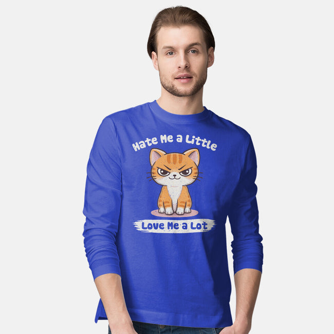 Hate Me A Little-Mens-Long Sleeved-Tee-NMdesign