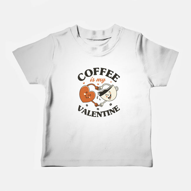 Coffee Is My Valentine-Baby-Basic-Tee-brunopires
