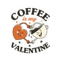 Coffee Is My Valentine-Womens-Basic-Tee-brunopires
