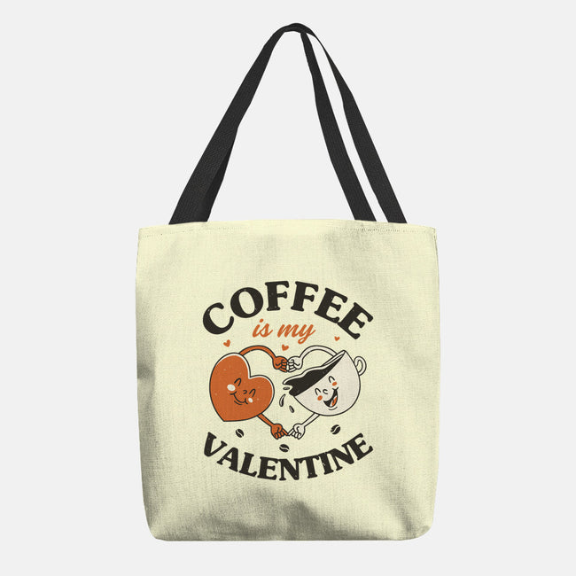 Coffee Is My Valentine-None-Basic Tote-Bag-brunopires