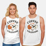 Coffee Is My Valentine-Unisex-Basic-Tank-brunopires
