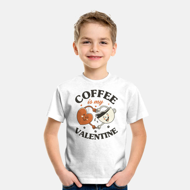 Coffee Is My Valentine-Youth-Basic-Tee-brunopires
