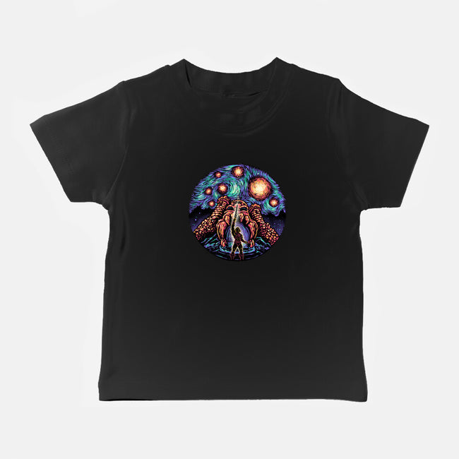 A Starry Universe-Baby-Basic-Tee-glitchygorilla