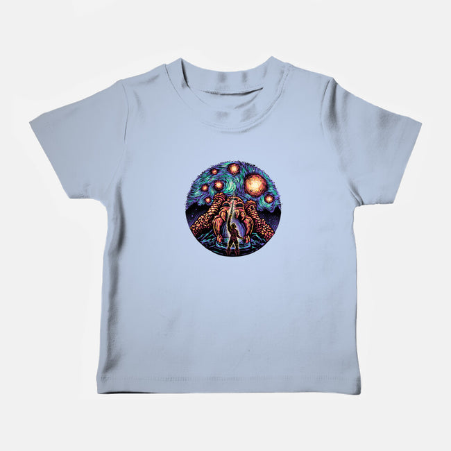 A Starry Universe-Baby-Basic-Tee-glitchygorilla