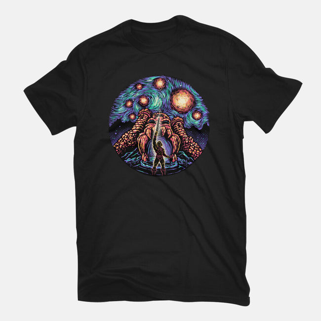 A Starry Universe-Mens-Heavyweight-Tee-glitchygorilla