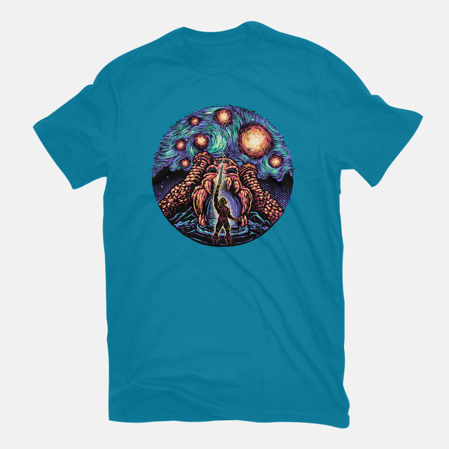 A Starry Universe-Mens-Heavyweight-Tee-glitchygorilla