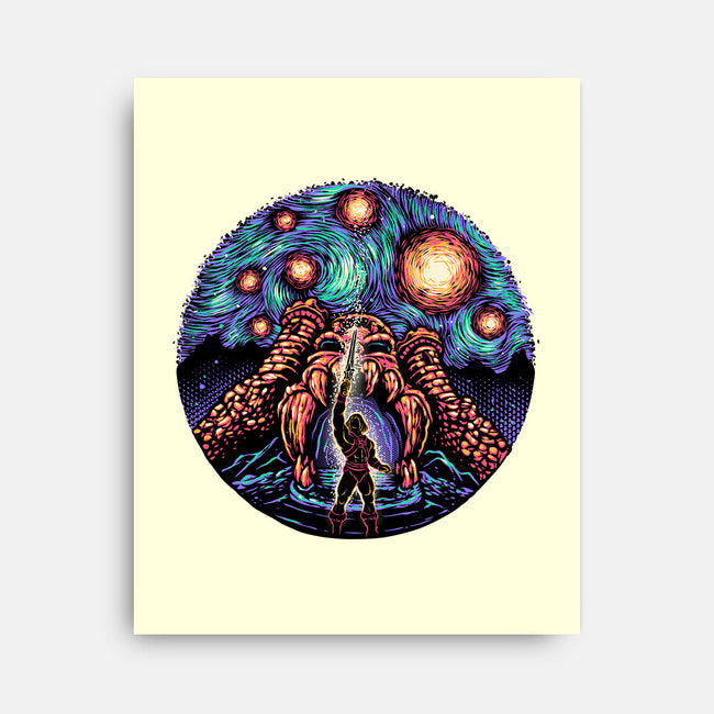 A Starry Universe-None-Stretched-Canvas-glitchygorilla