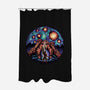 A Starry Universe-None-Polyester-Shower Curtain-glitchygorilla
