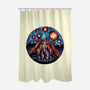 A Starry Universe-None-Polyester-Shower Curtain-glitchygorilla