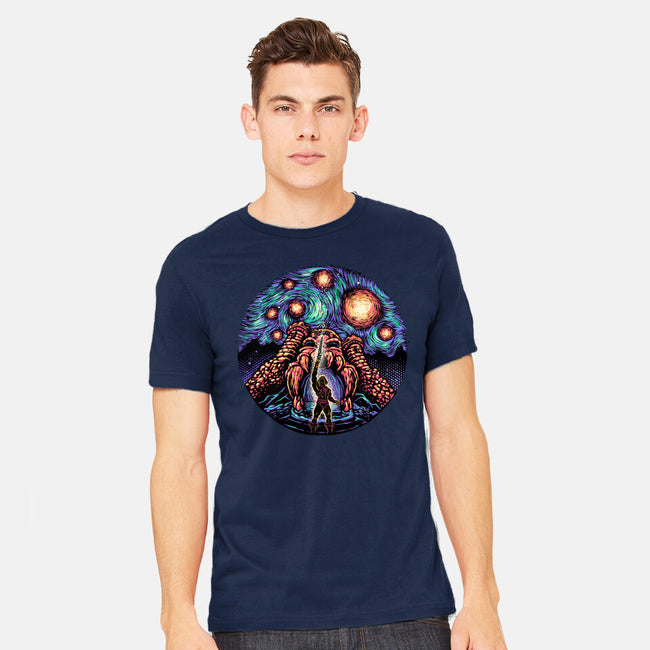 A Starry Universe-Mens-Heavyweight-Tee-glitchygorilla