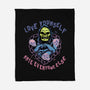 Love Yourself Hate Everyone Else-None-Fleece-Blanket-glitchygorilla