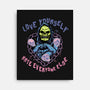 Love Yourself Hate Everyone Else-None-Stretched-Canvas-glitchygorilla