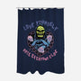 Love Yourself Hate Everyone Else-None-Polyester-Shower Curtain-glitchygorilla