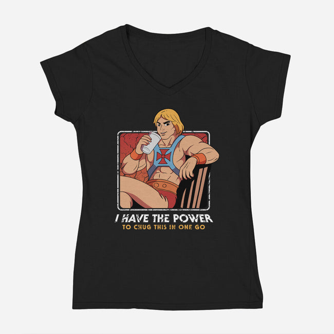 Legendary Chill-Womens-V-Neck-Tee-hirolabs