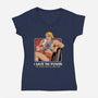 Legendary Chill-Womens-V-Neck-Tee-hirolabs