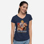 Legendary Chill-Womens-V-Neck-Tee-hirolabs
