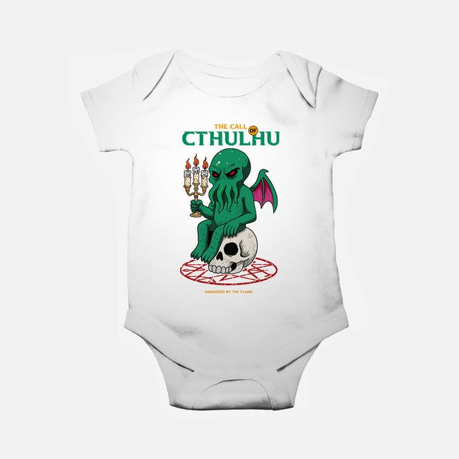 Awakening Of Cthulhu-Baby-Basic-Onesie-hirolabs